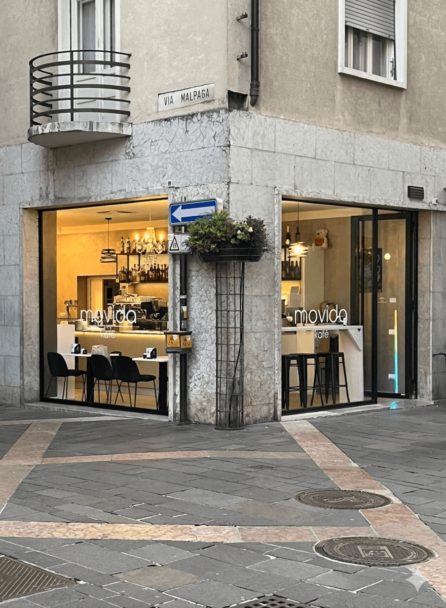 Esterno del Movida Kafè