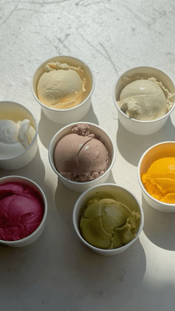 Gelati artigianali